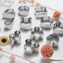 multi-style stainless steel mousse ring cake mold